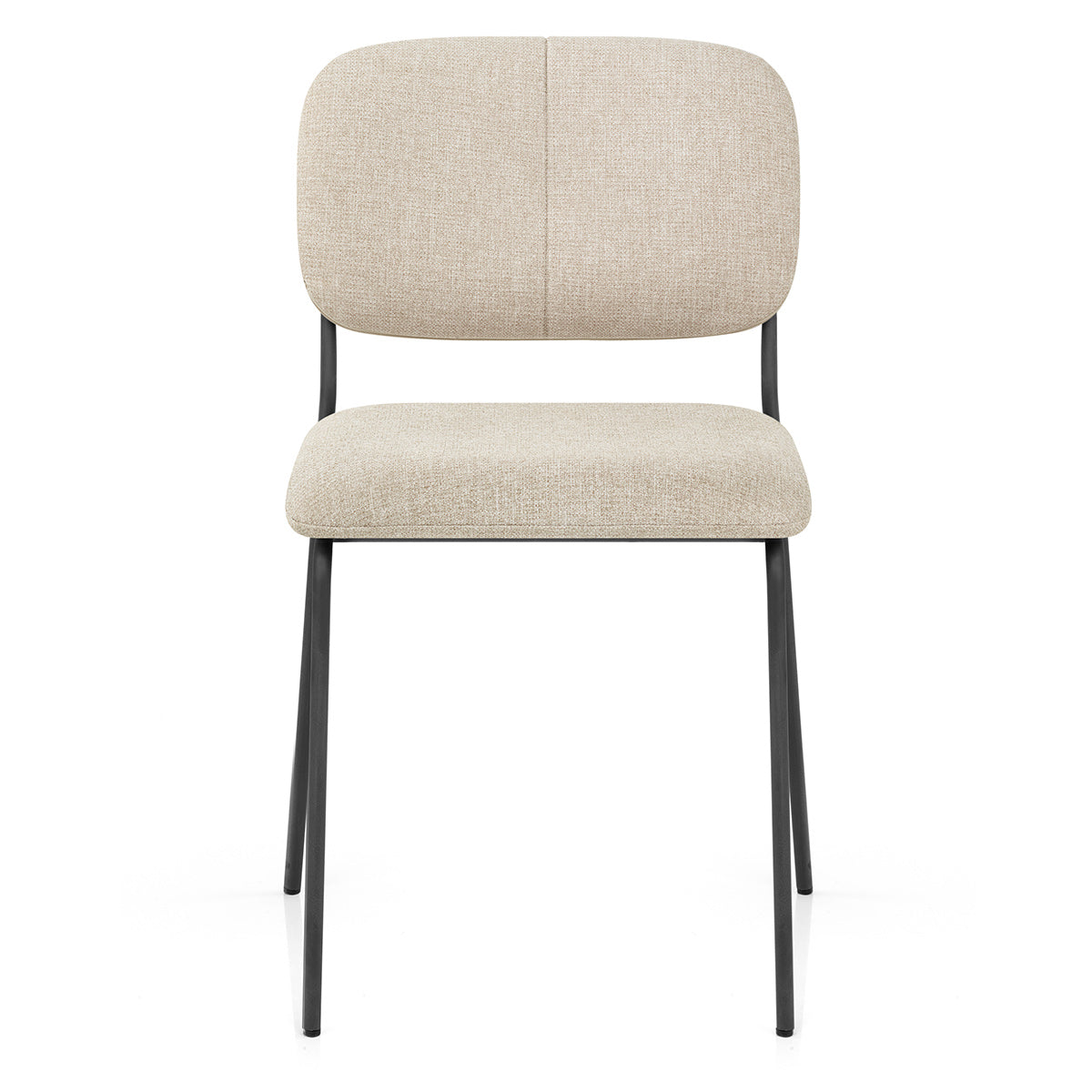 Chaise Tissu Empilable - Lila Crème