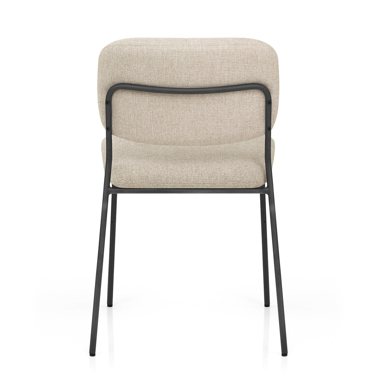 Chaise Tissu Empilable - Lila Crème