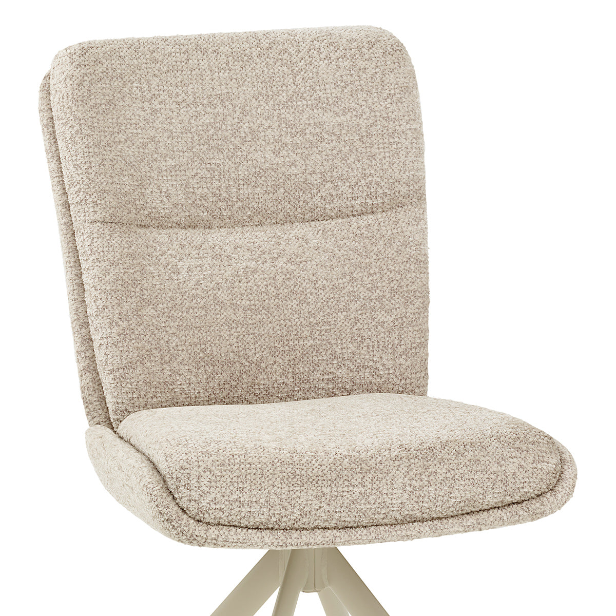Chaise Tissu - Epsom Crème