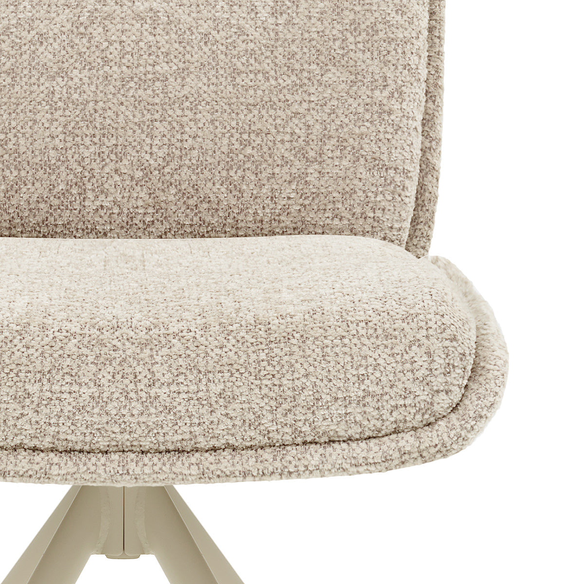 Chaise Tissu - Epsom Crème