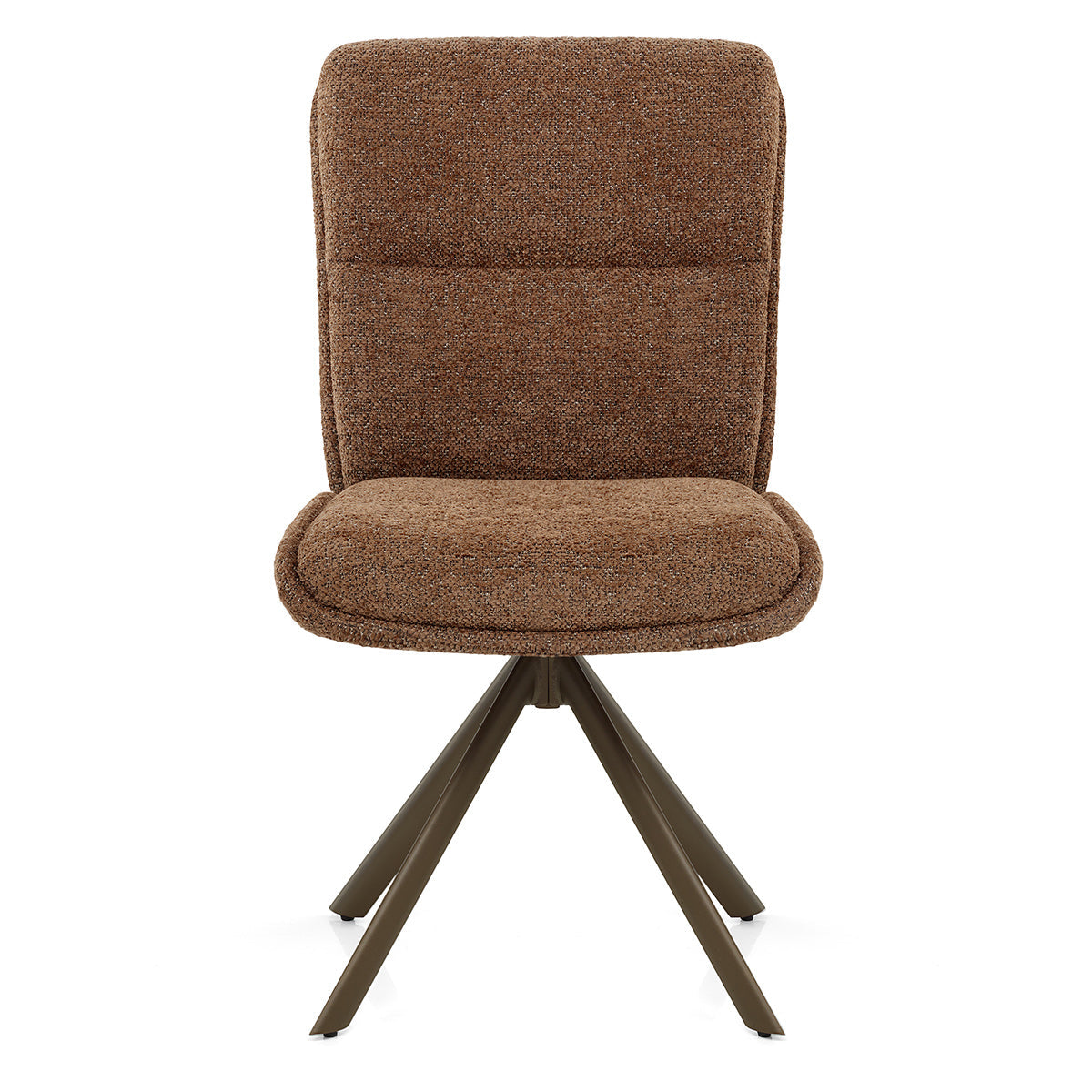 Chaise Tissu - Epsom Marron