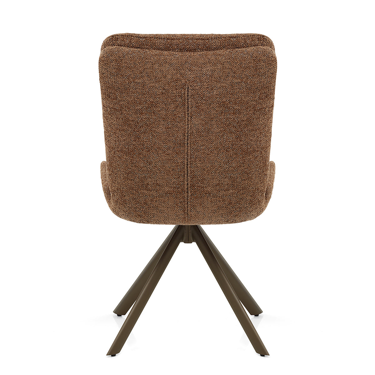 Chaise Tissu - Epsom Marron