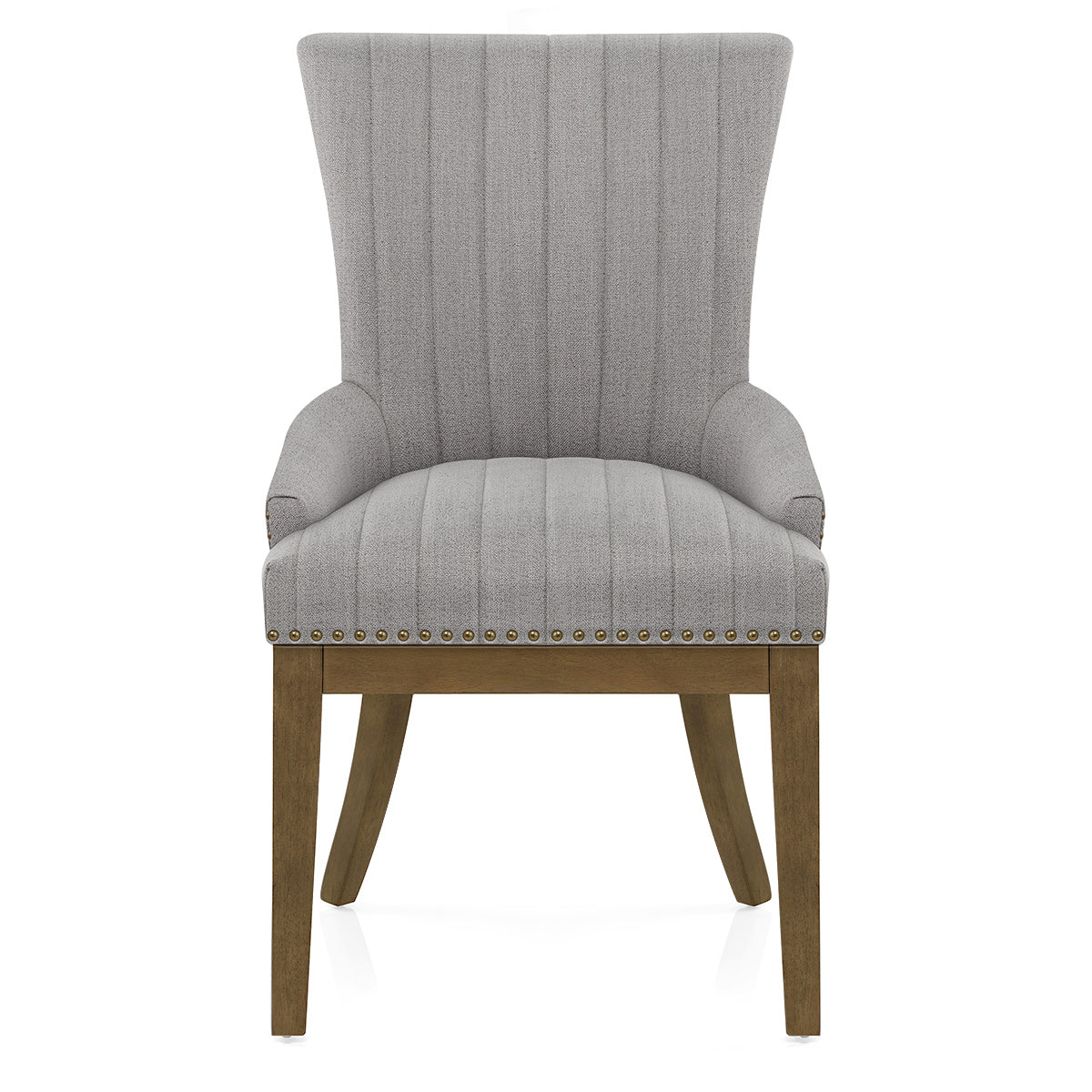Chaise Bois Tissu - Chiltern Gris