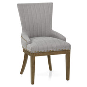 Chaise Bois Tissu - Chiltern Gris