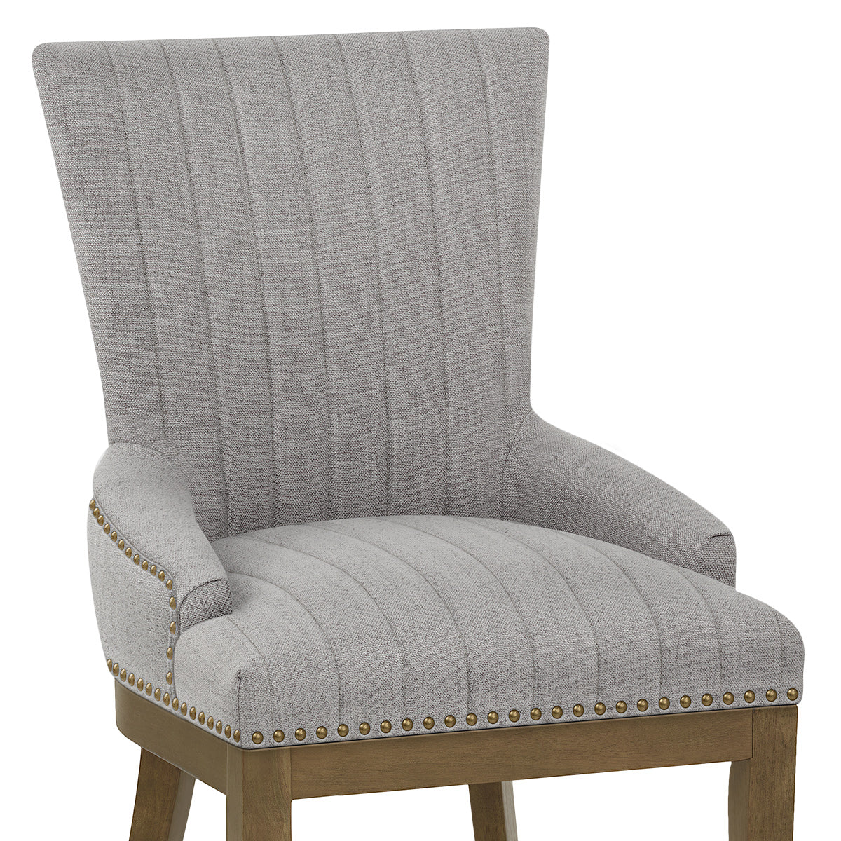Chaise Bois Tissu - Chiltern Gris