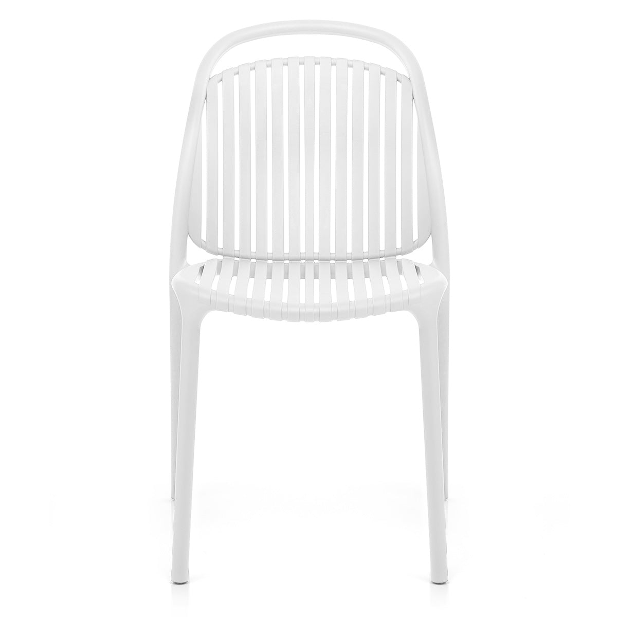 Arlo Stackable Outdoor Chair White