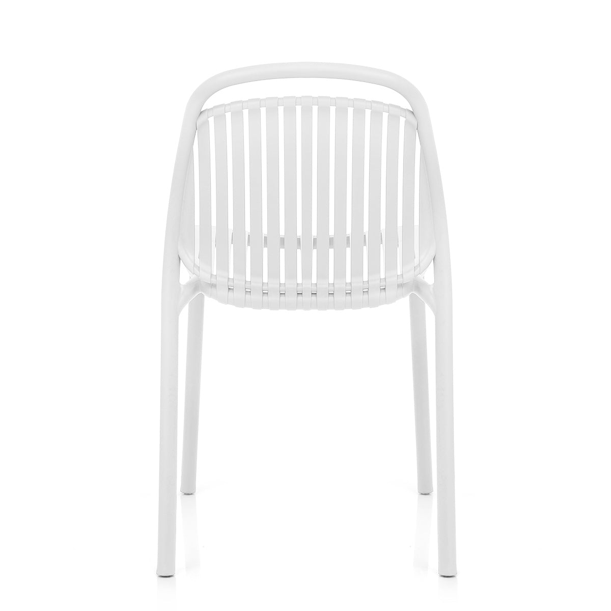 Arlo Stackable Outdoor Chair White