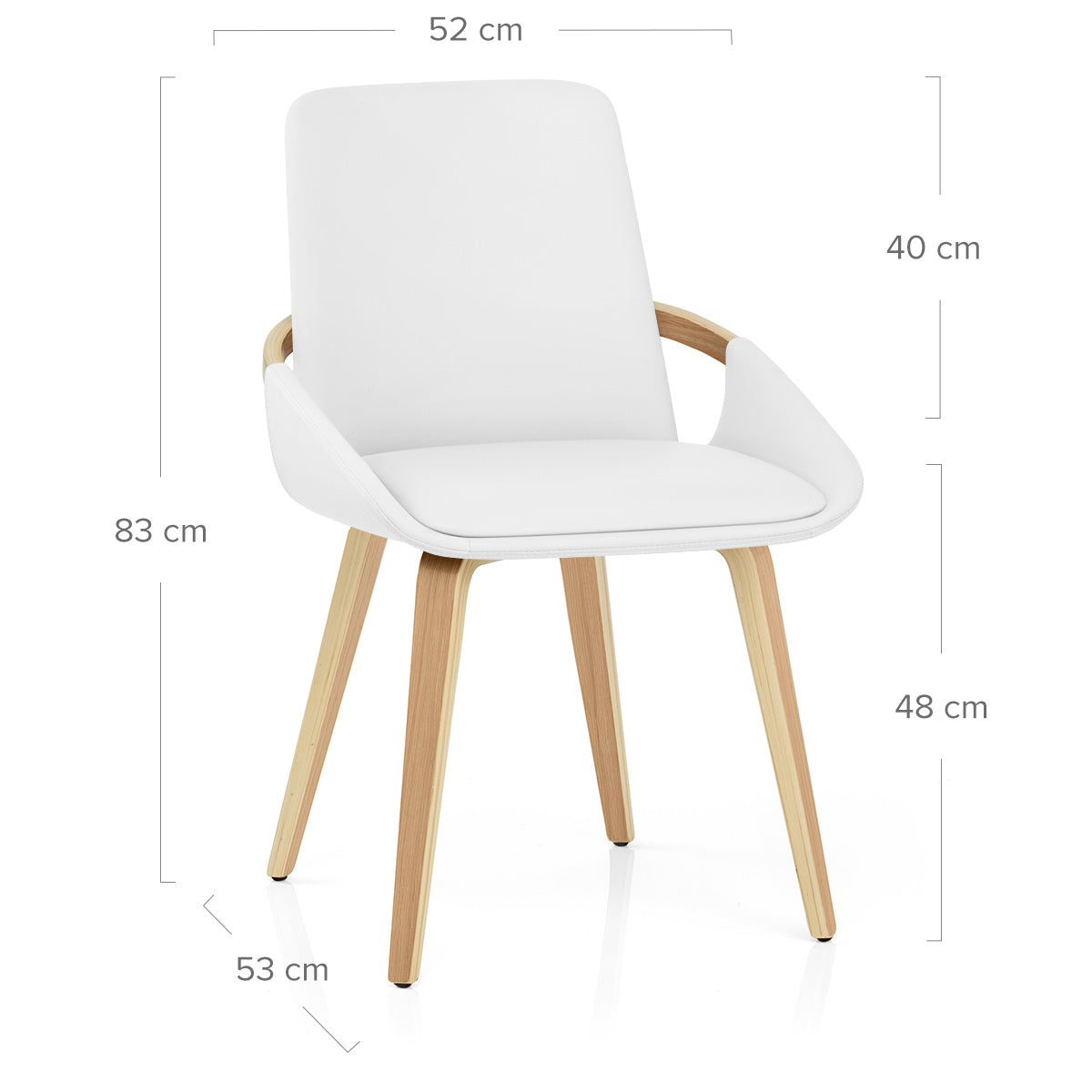 Ohio Dining Chair White