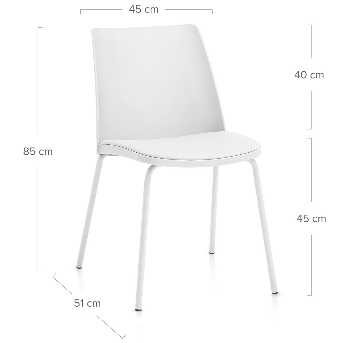 Cosmo Dining Chair White