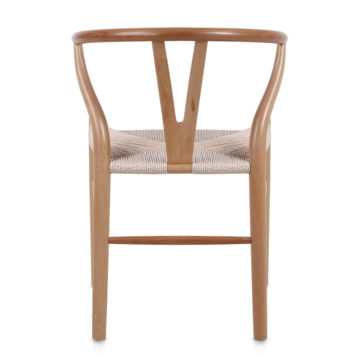Chaise Bois Corde - Maxime Crème
