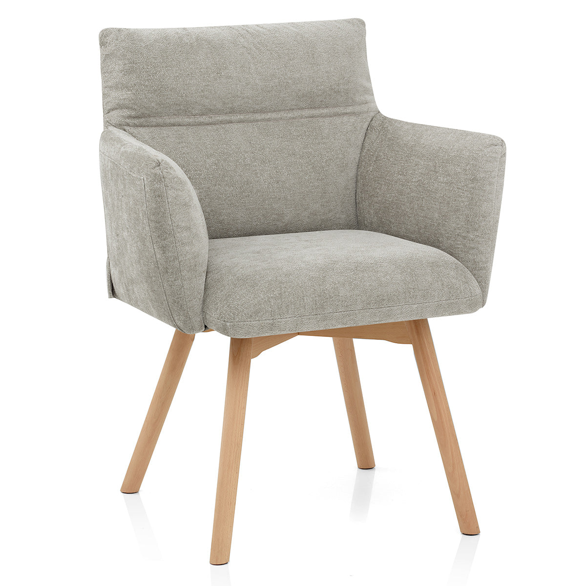 Chaise Tissu - Mica Gris