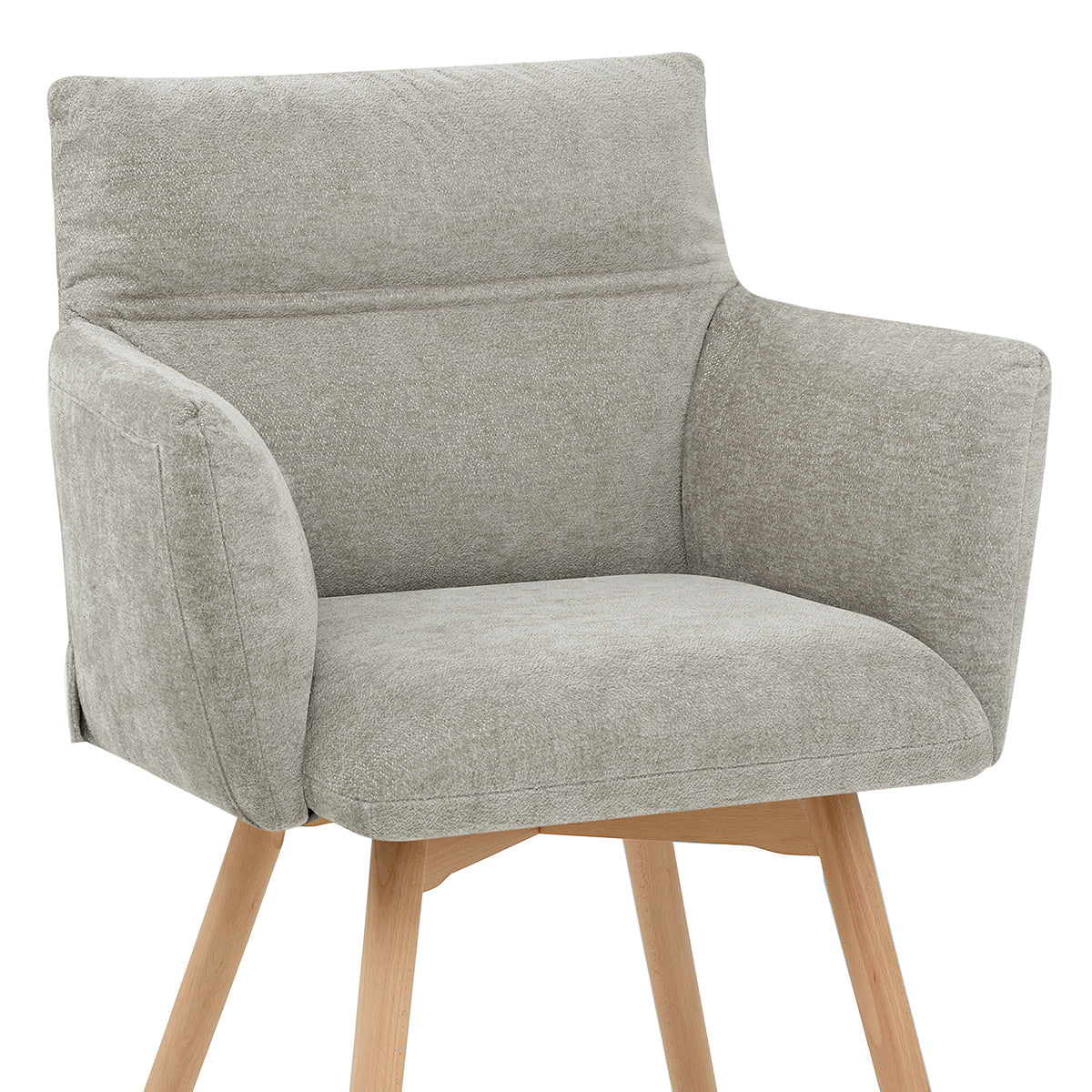 Chaise Tissu - Mica Gris