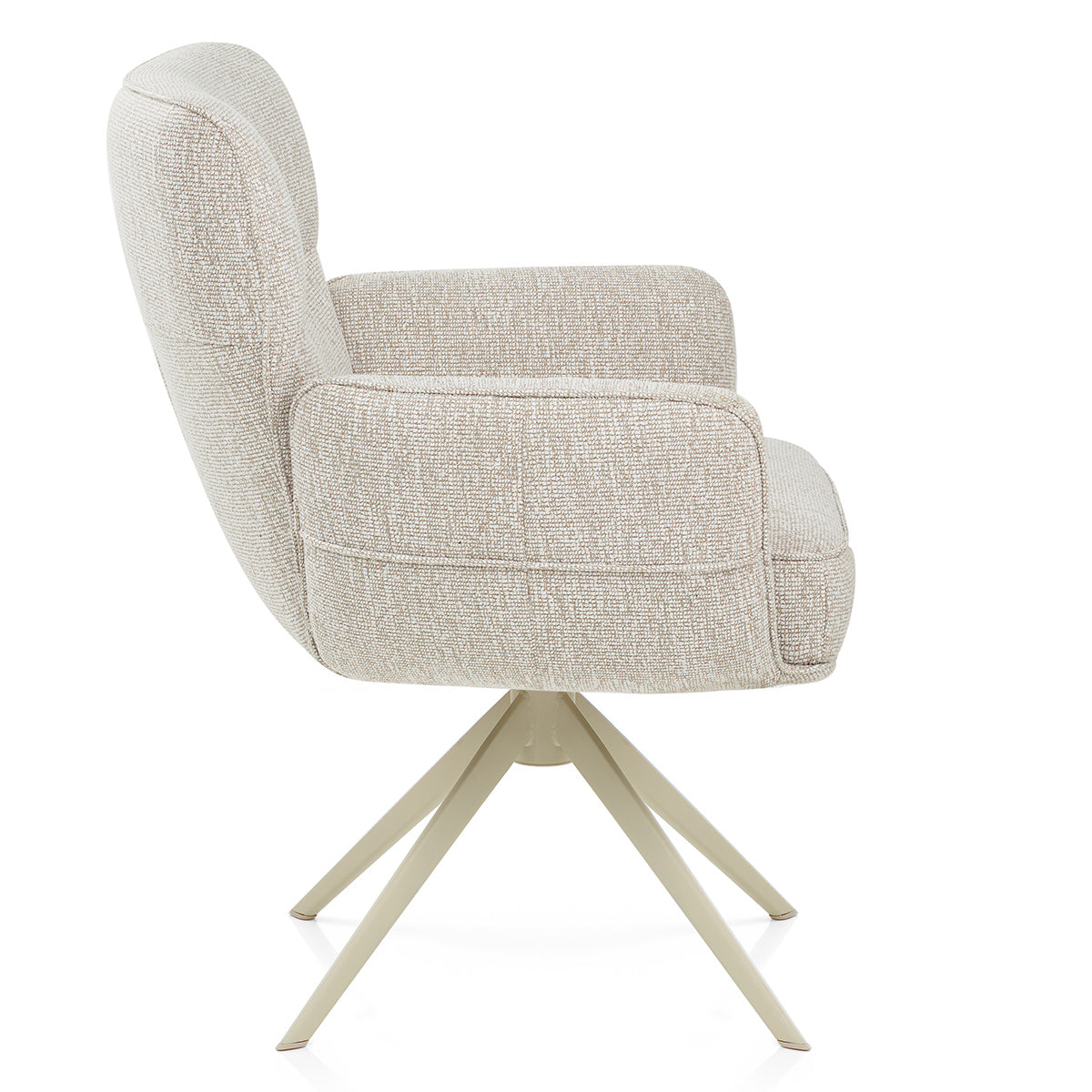 Chaise Tissu - Marbella Crème