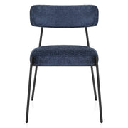 Diana Chair Blue Fabric