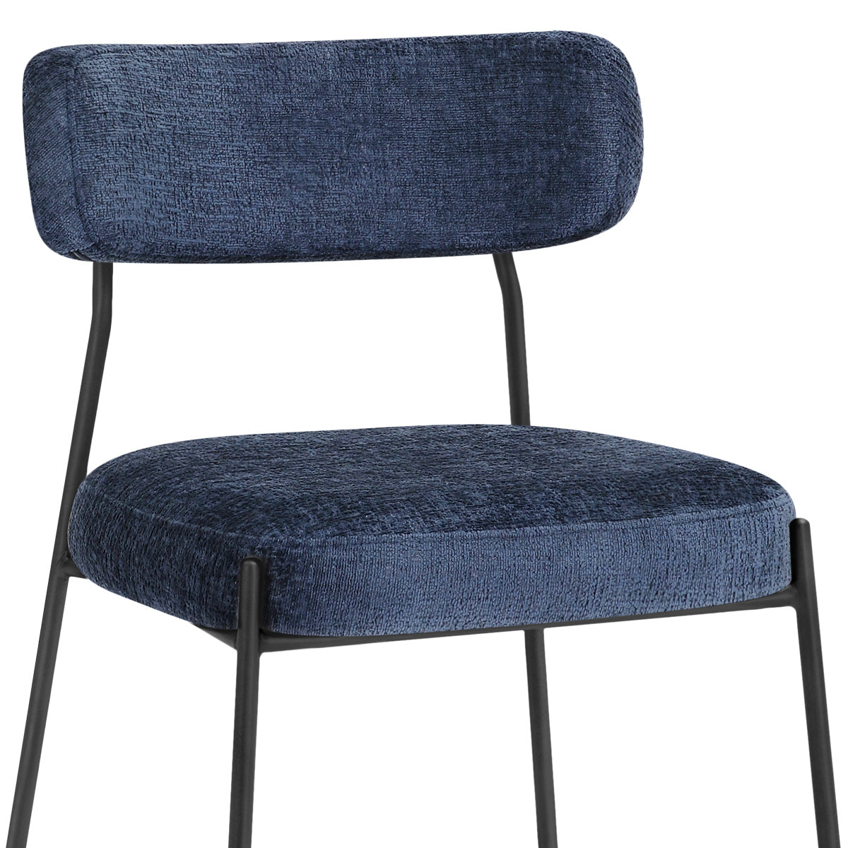 Diana Chair Blue Fabric