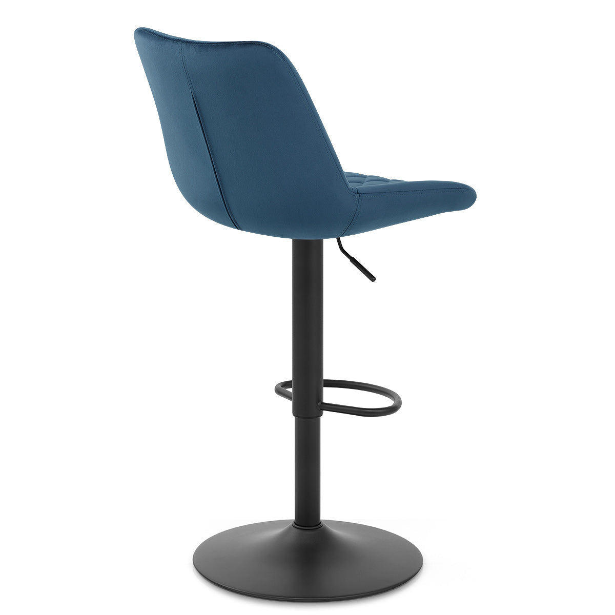 Chaise de Bar Velours - Faro Bleu