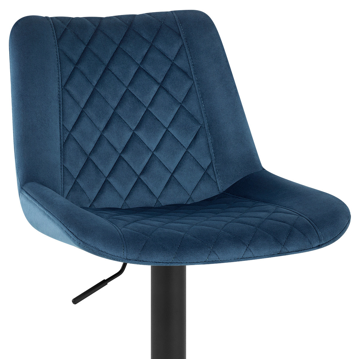 Chaise de Bar Velours - Faro Bleu