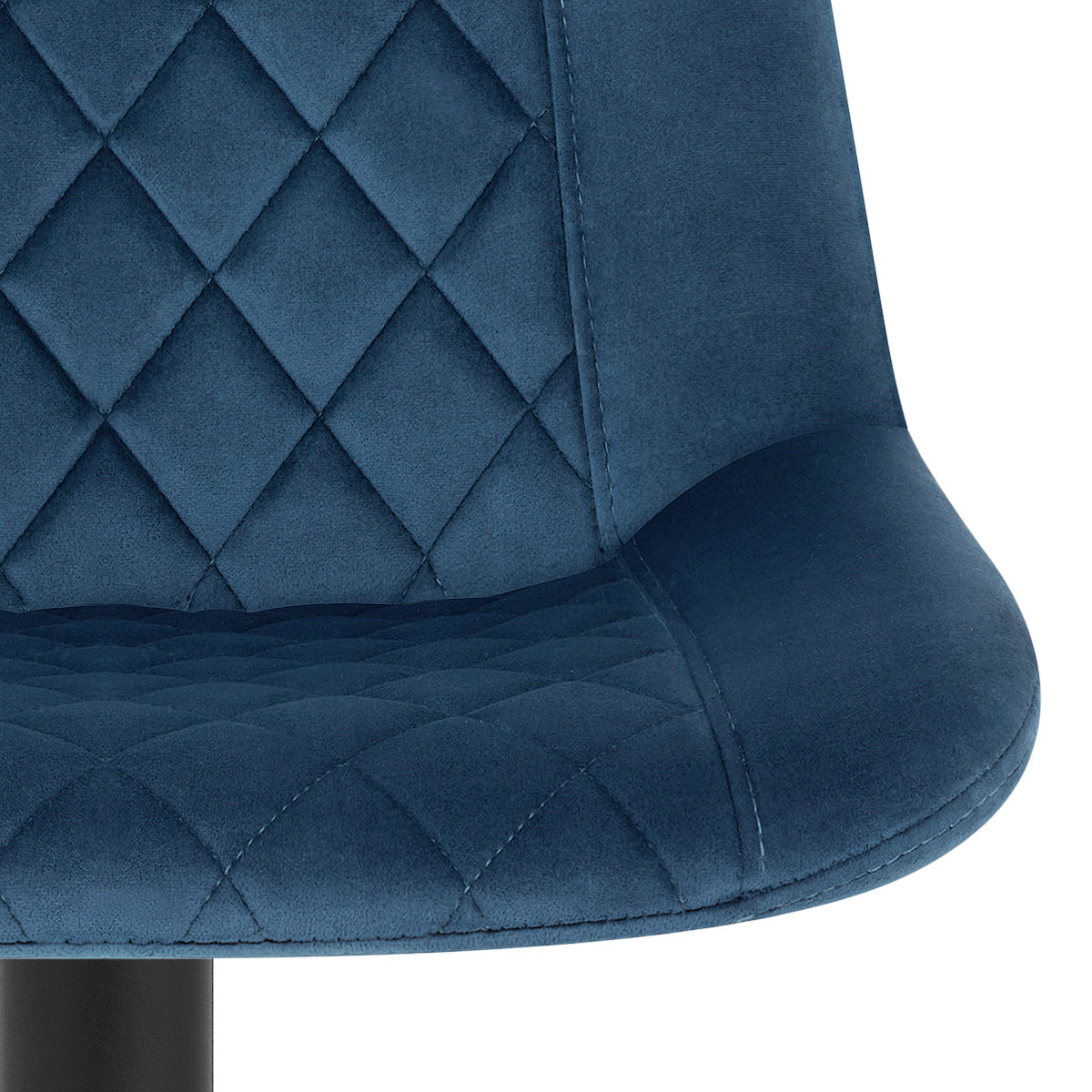 Chaise de Bar Velours - Faro Bleu