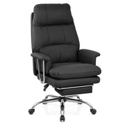 Chaise de Bureau Cuir Eco - Colmar Noir