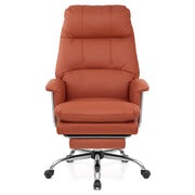 Chaise de Bureau Cuir Eco - Colmar Cognac