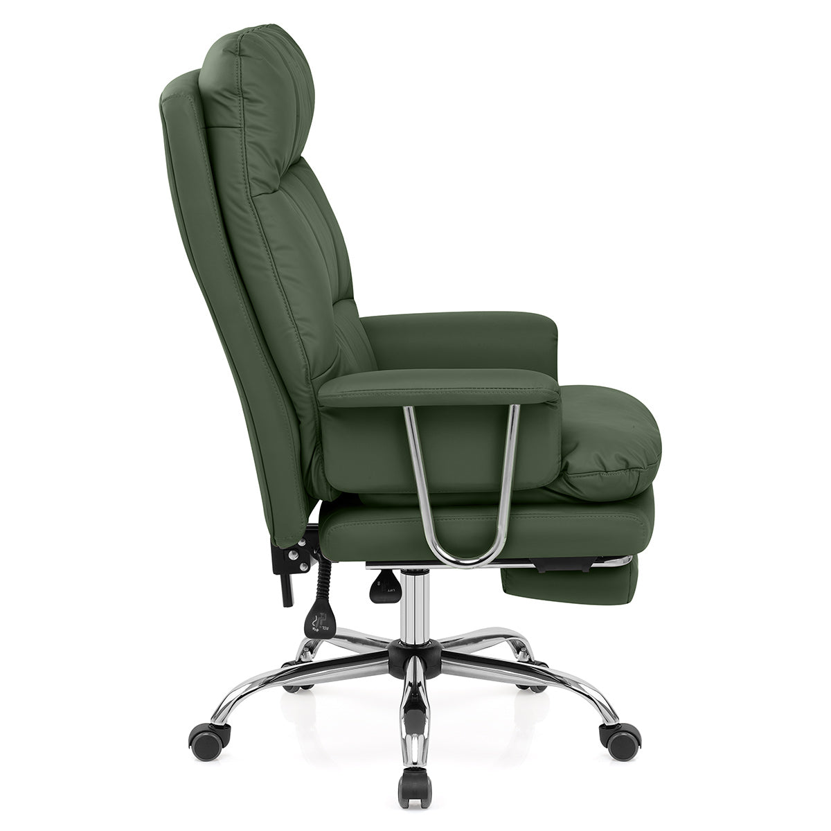 Chaise de Bureau Cuir Eco - Colmar Vert