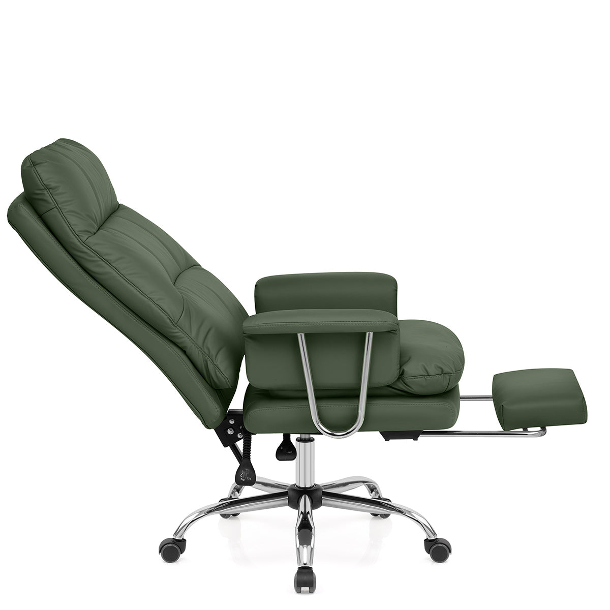 Chaise de Bureau Cuir Eco - Colmar Vert