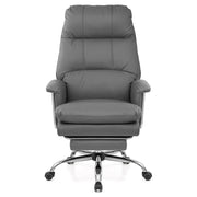 Chaise de Bureau Cuir Eco - Colmar Gris