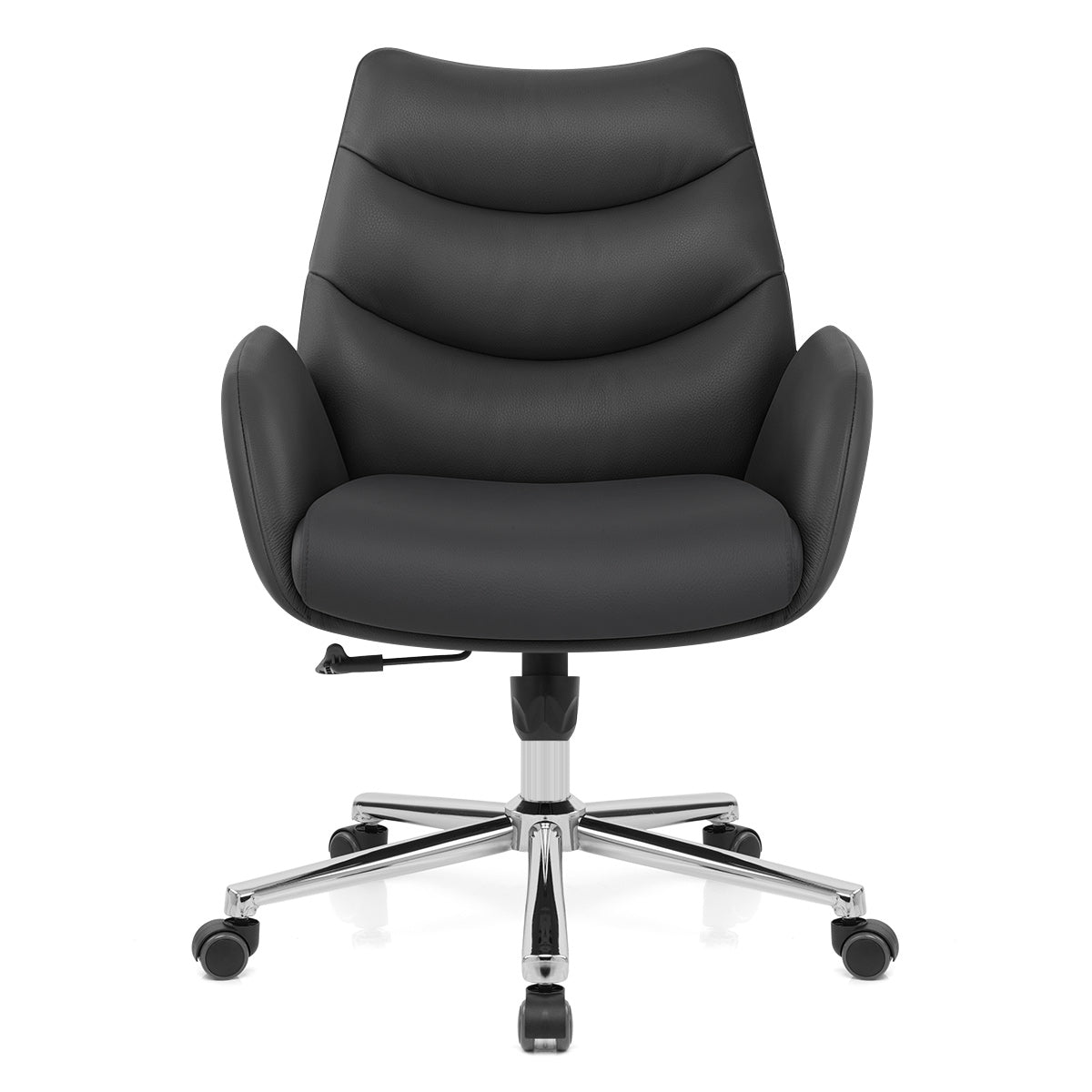Seville Office Chair Black Eco Leather