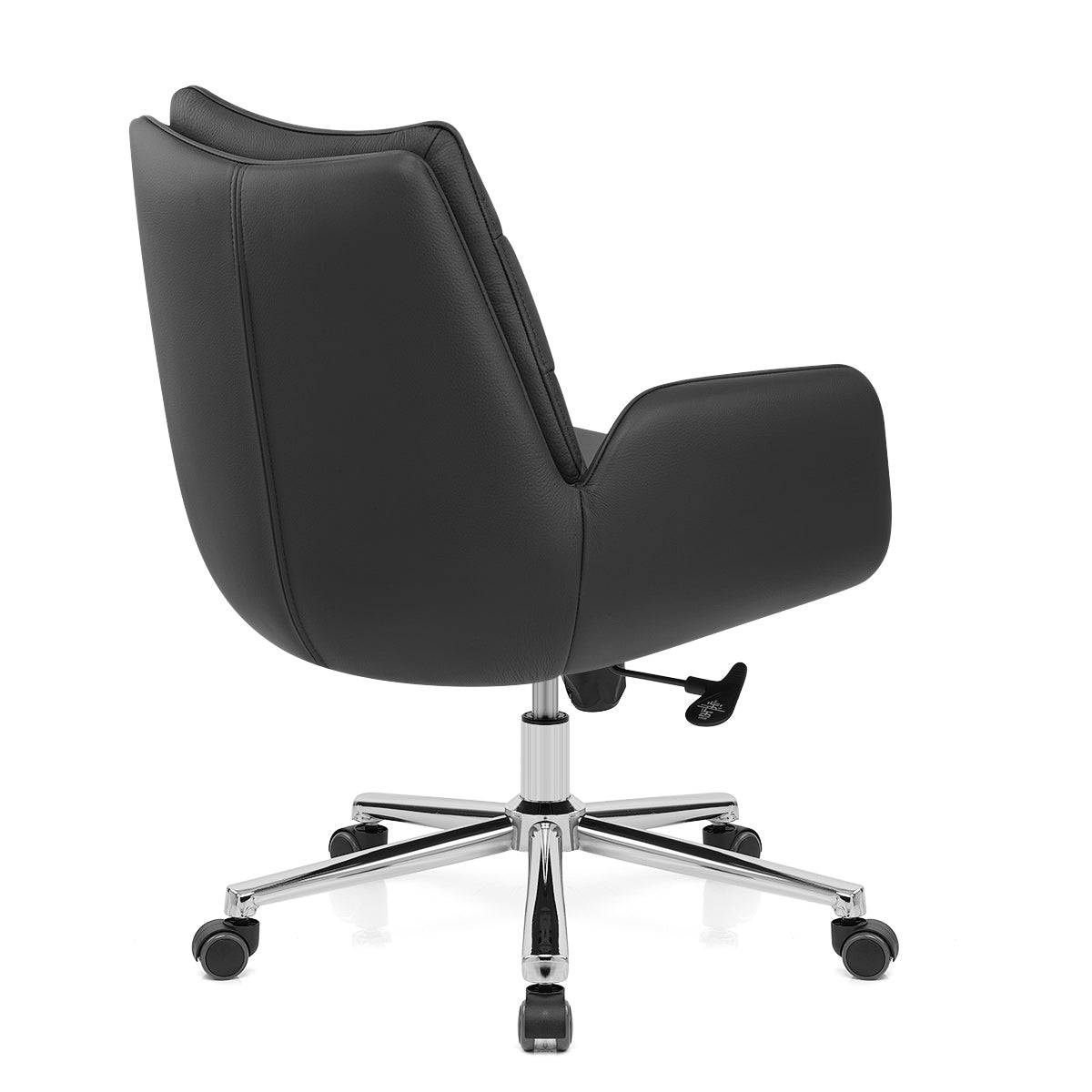 Seville Office Chair Black Eco Leather