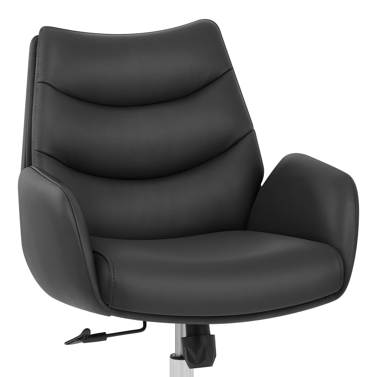 Seville Office Chair Black Eco Leather