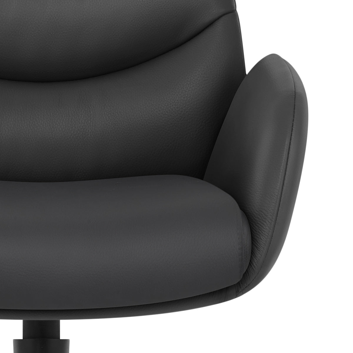 Seville Office Chair Black Eco Leather