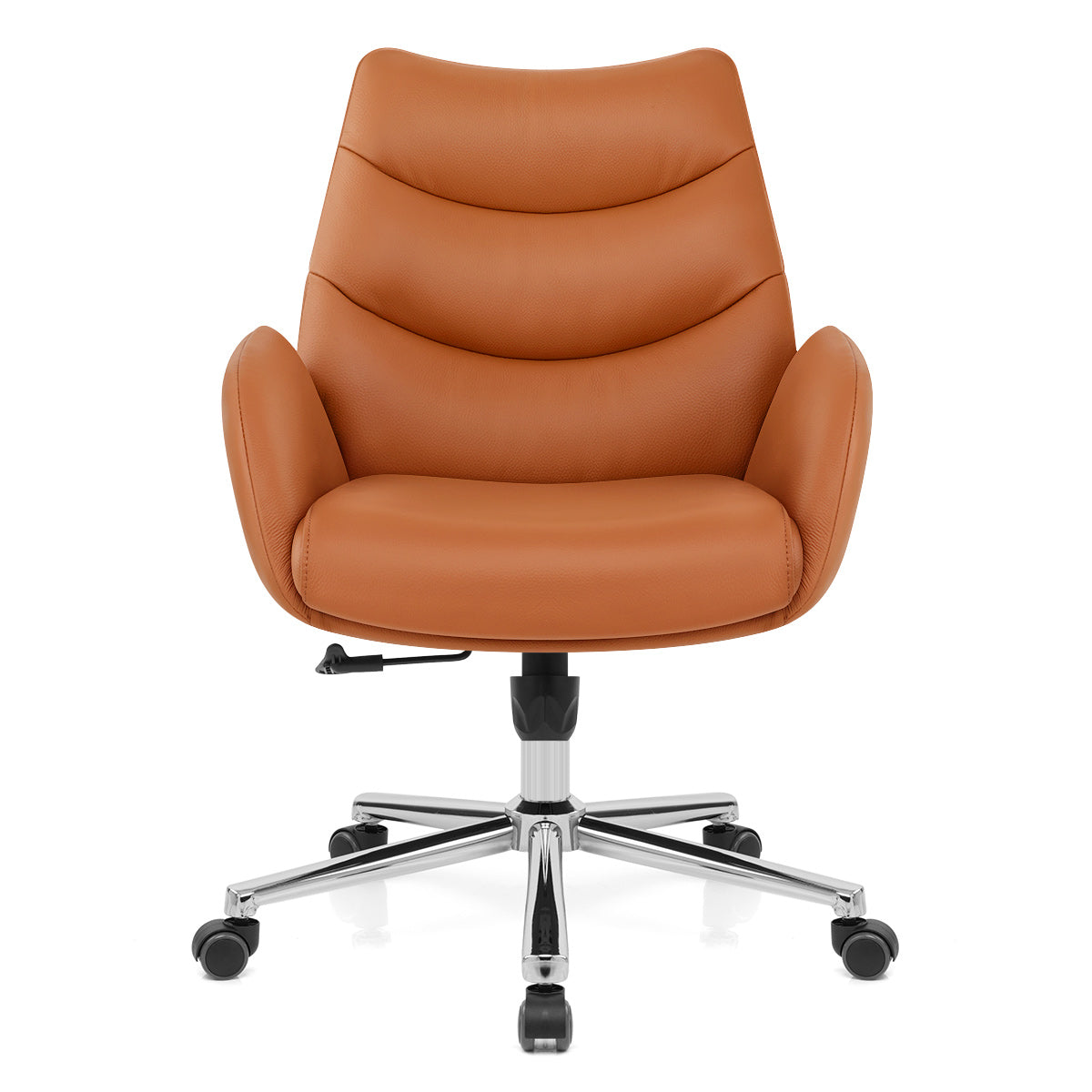 Seville Office Chair Tan Eco Leather