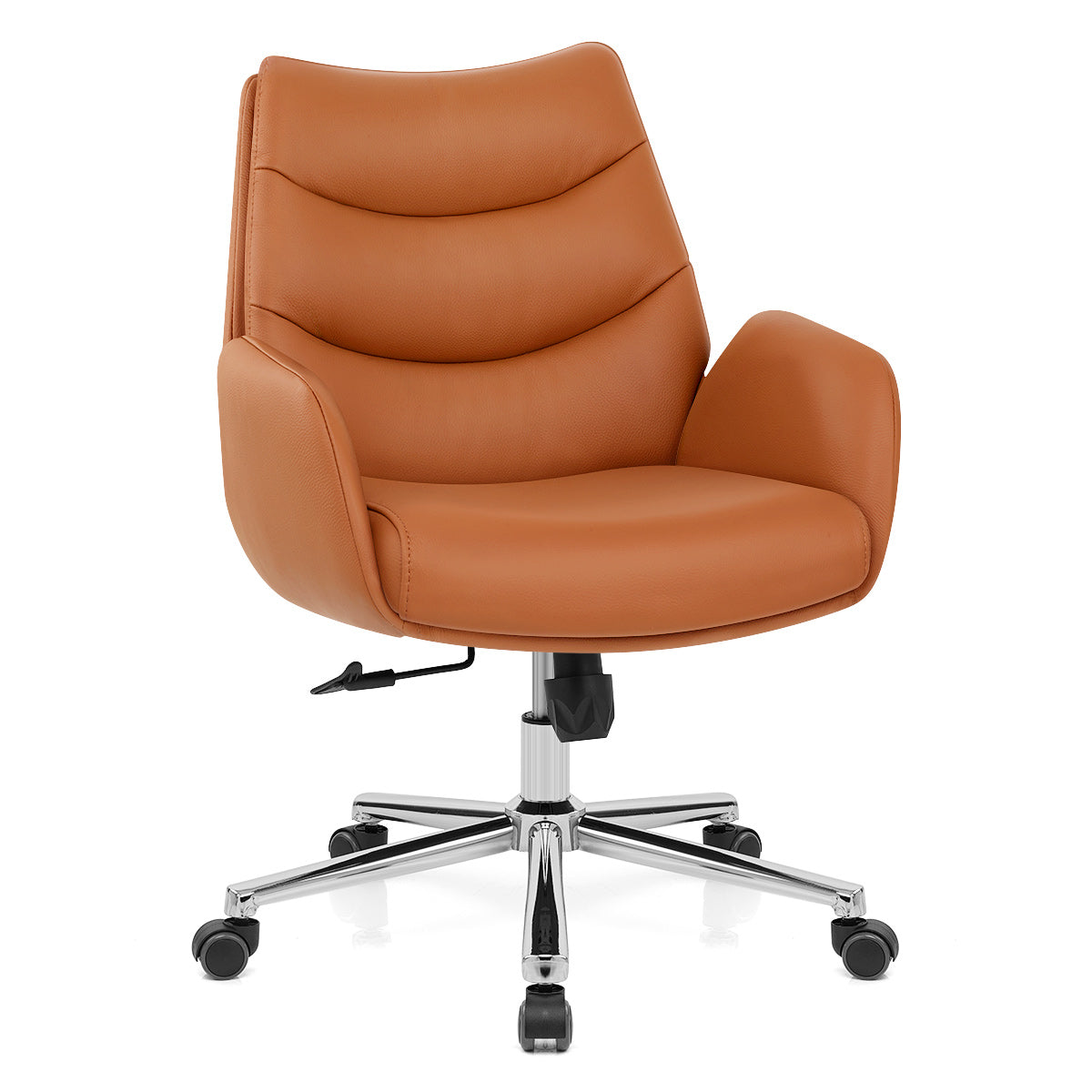 Seville Office Chair Tan Eco Leather