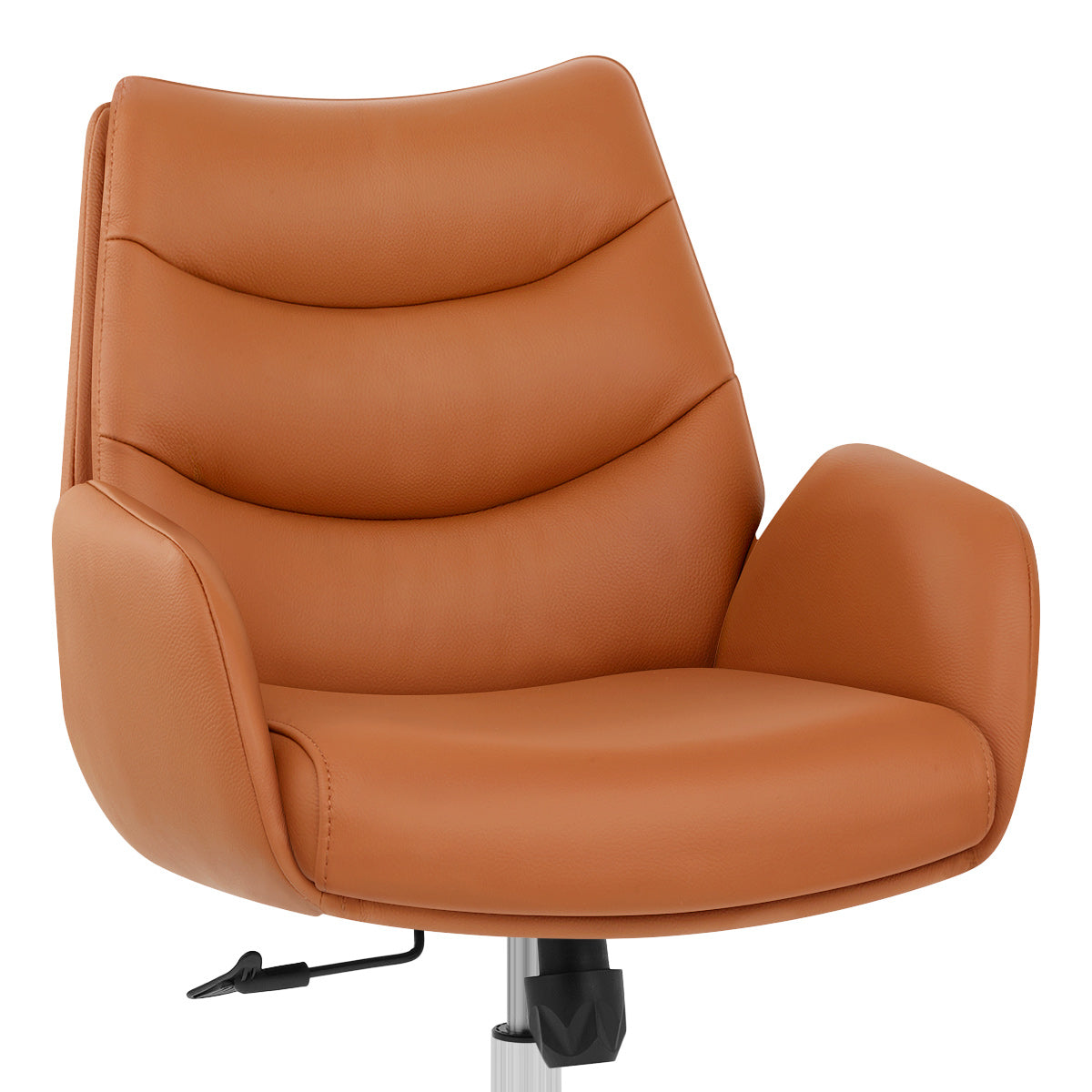 Seville Office Chair Tan Eco Leather