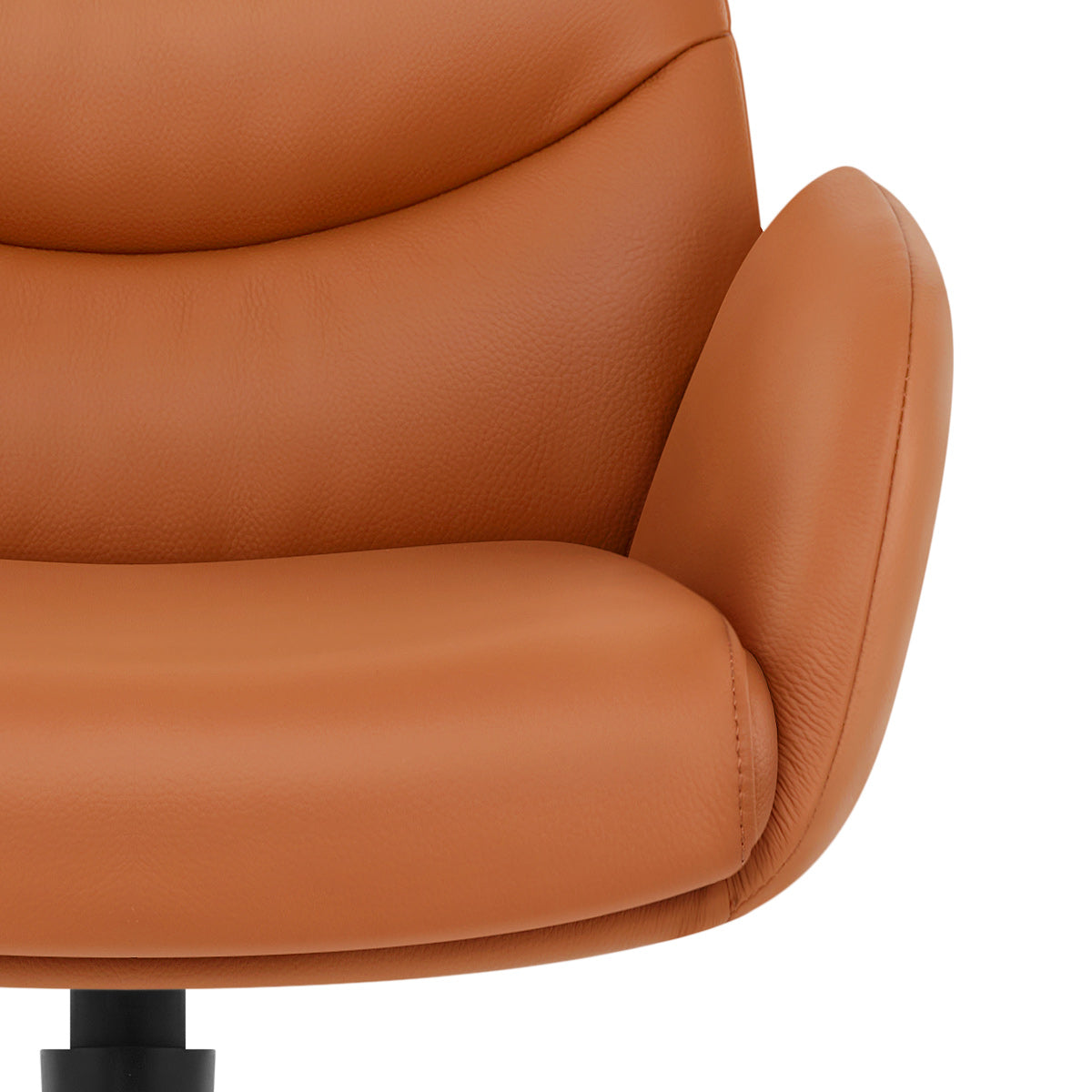 Seville Office Chair Tan Eco Leather