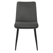 Abi Dining Chair Charcoal Fabric