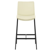 Addison Real Leather Stool Cream