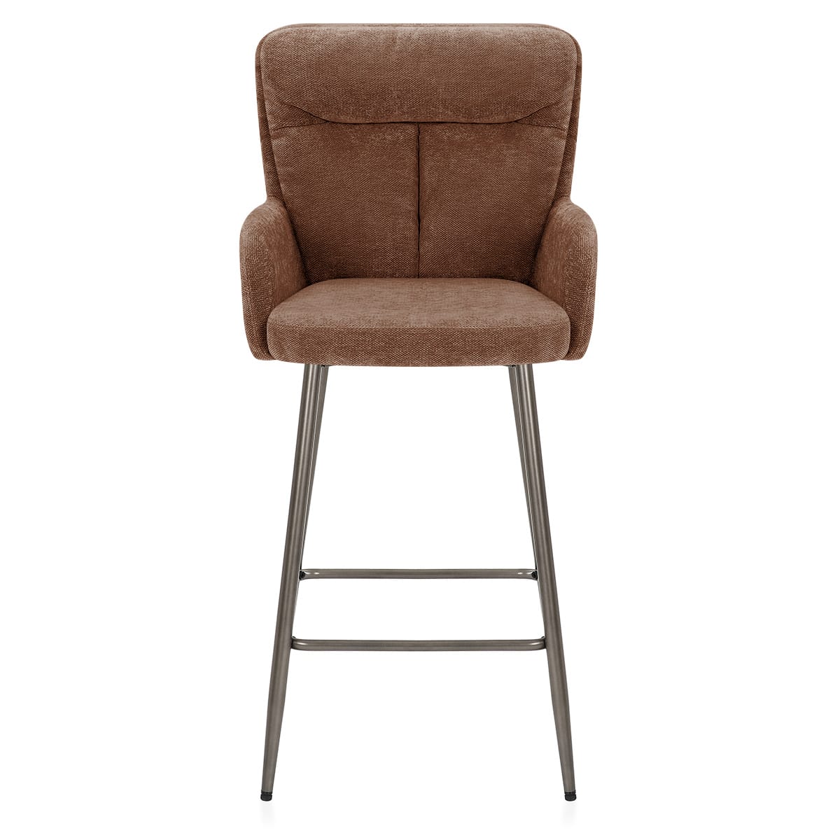 Tabouret Tissu - Albany Marron 