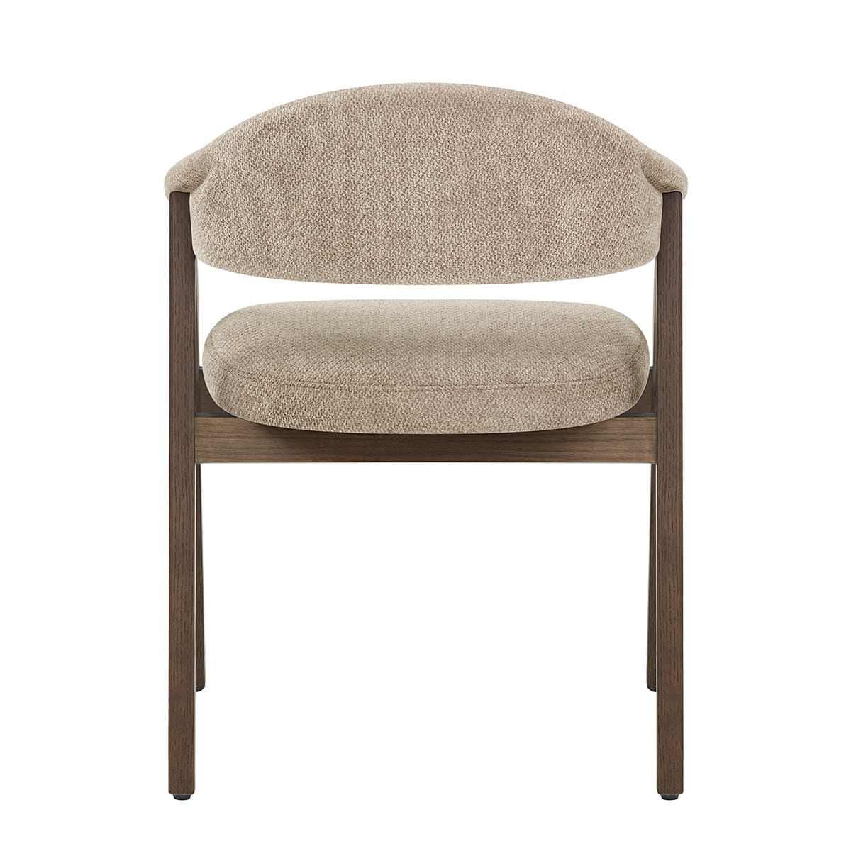 Chaise Chêne Clair Tissu - Amber Taupe