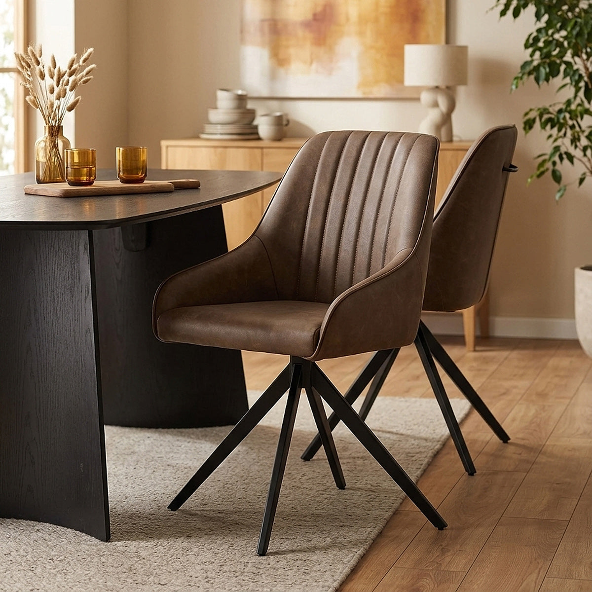 Amelia Chair Brown