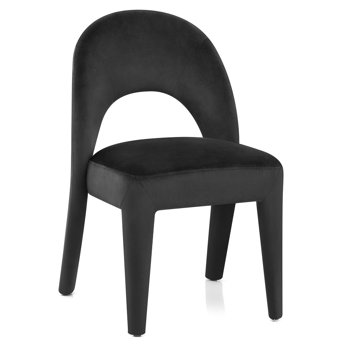 Chaise Velours - Amore Noir