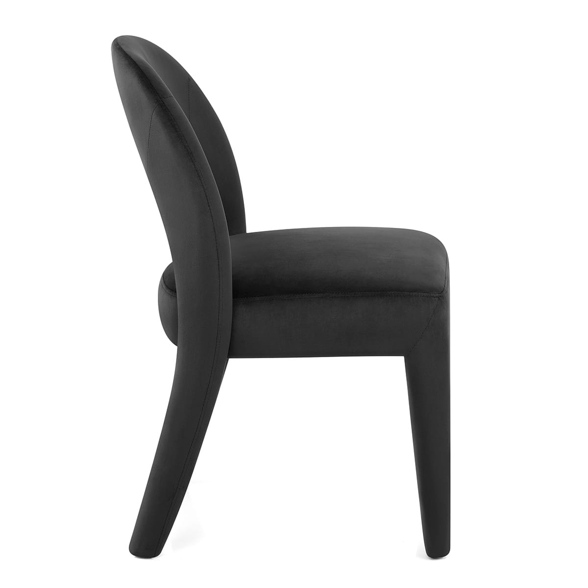 Chaise Velours - Amore Noir