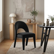 Chaise Velours - Amore Noir