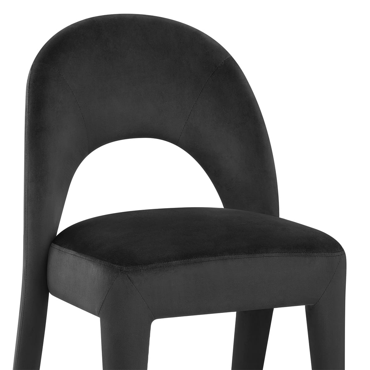 Chaise Velours - Amore Noir