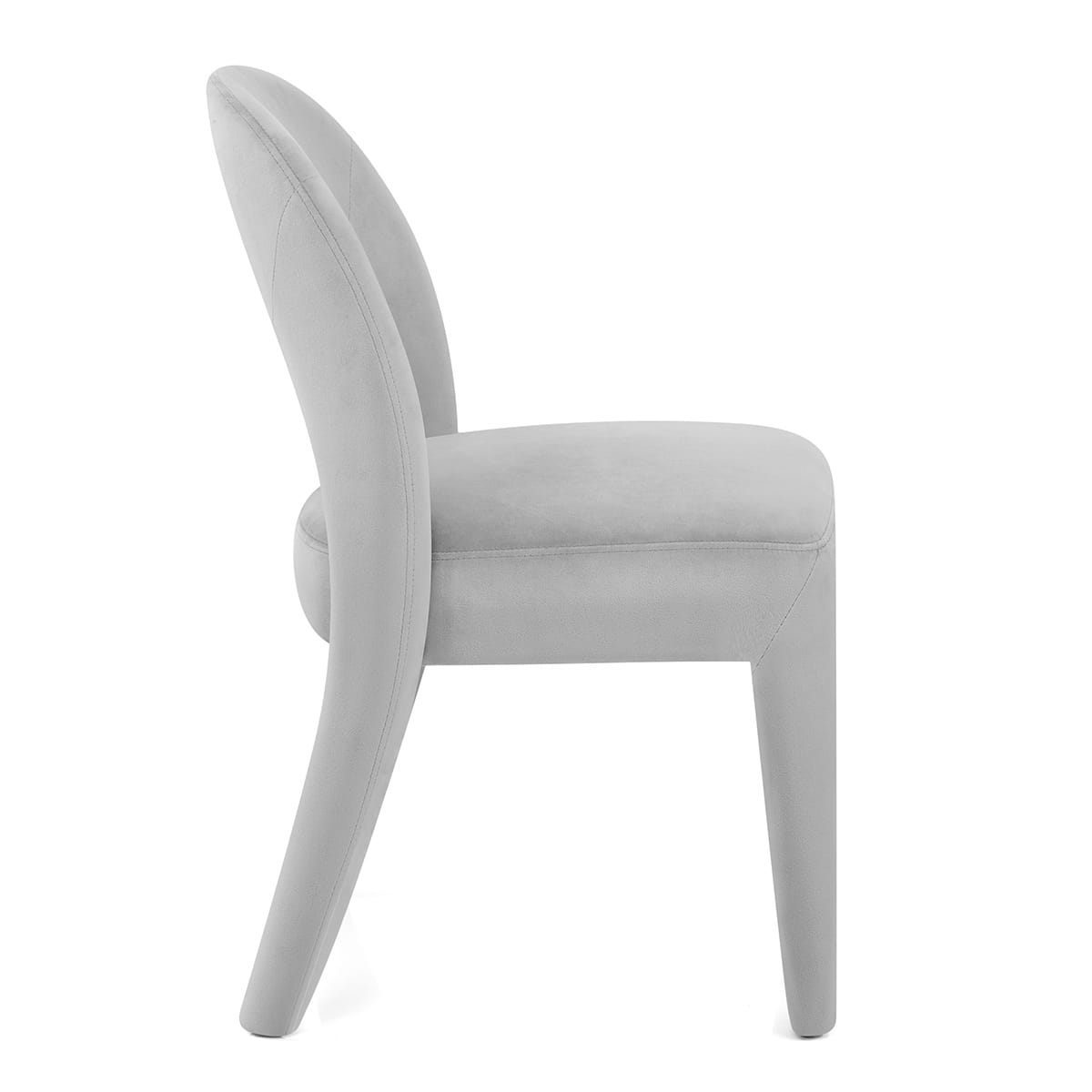 Chaise Velours - Amore Gris