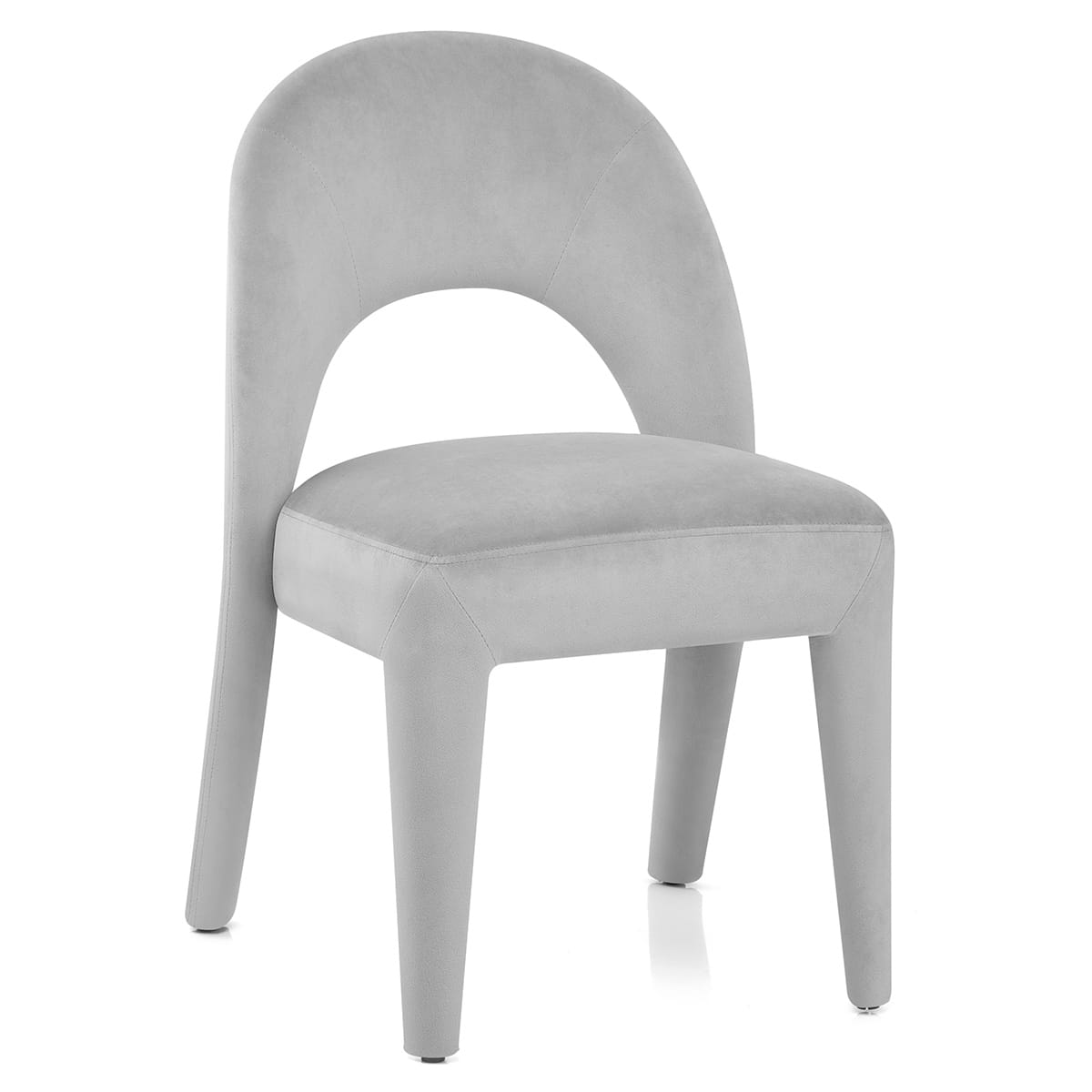 Chaise Velours - Amore Gris