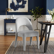 Chaise Velours - Amore Gris