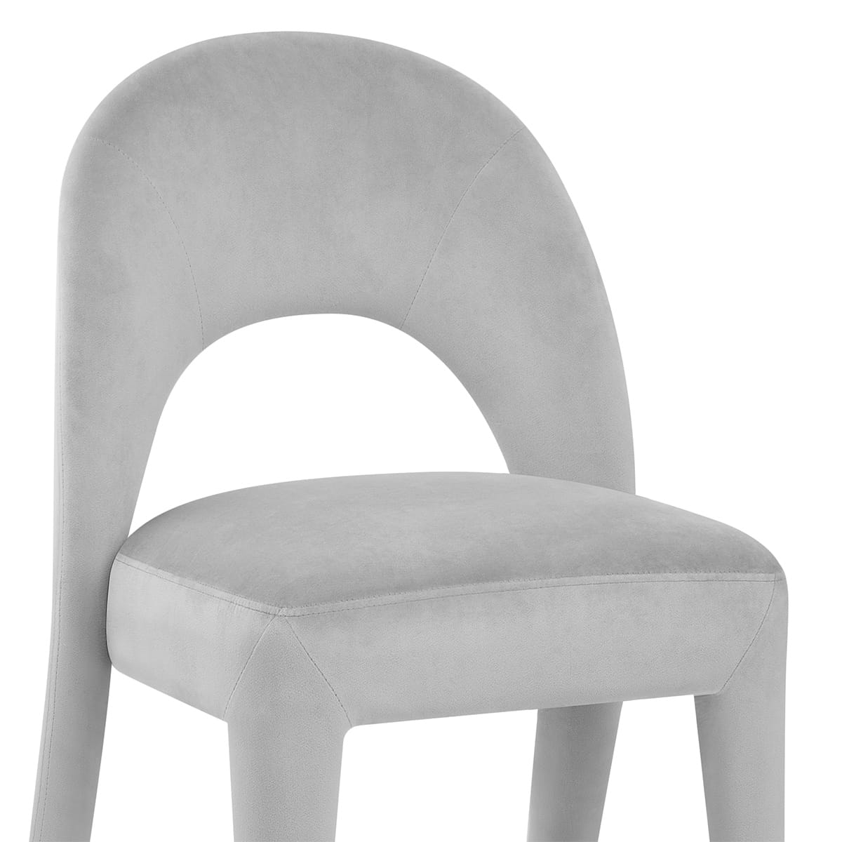 Chaise Velours - Amore Gris