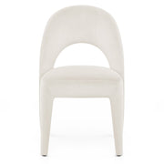 Chaise Velours - Amore Ivoire
