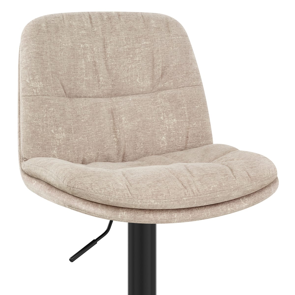Angelo Bar Stool Beige Fabric